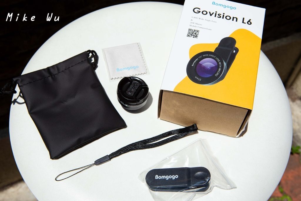 【開箱】『3C』Bomgogo Govision L6 手機廣角+微距鏡 @麥克Wu的生活攝影札記