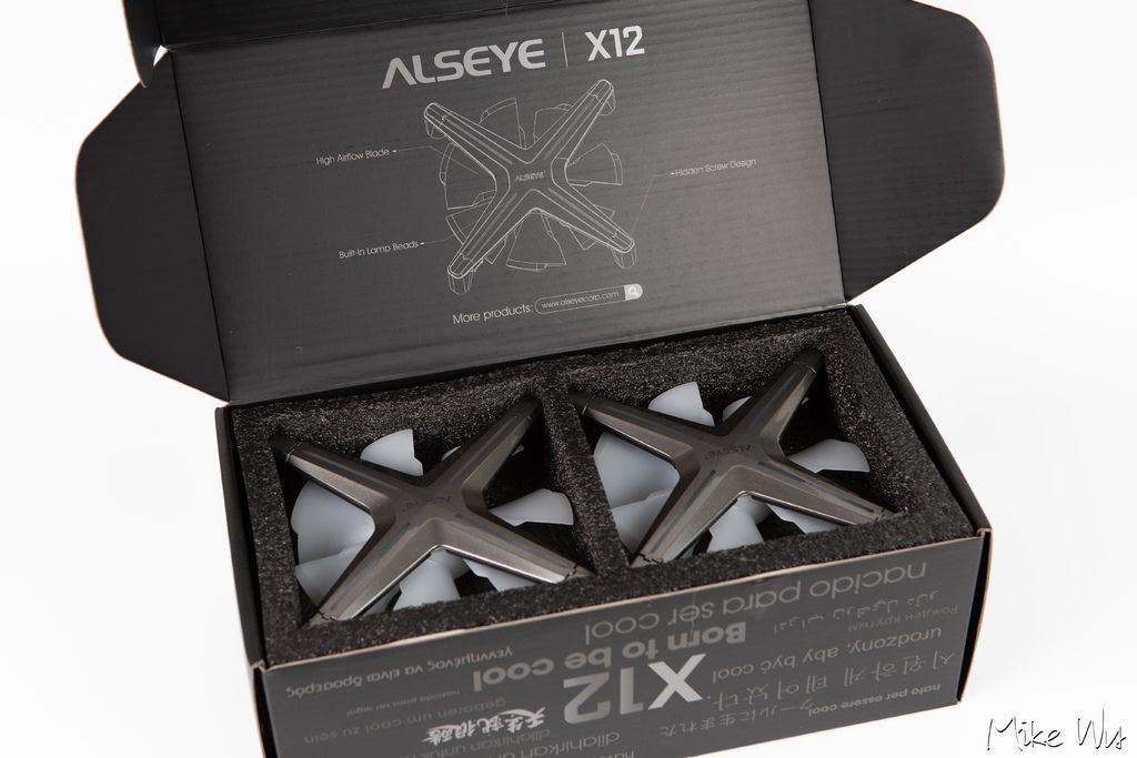 【開箱】『3C』ALSEYE X12 RGB風扇 &#8211; 質感爆表的特殊潮造型 @麥克Wu的生活攝影札記