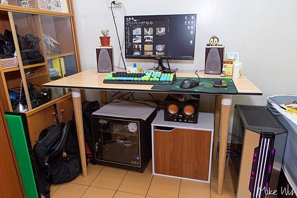 【開箱】人生第一次 DIY 電腦桌，幸達實業倍力美板除了牢固還可客製化桌面 @麥克Wu的生活攝影札記